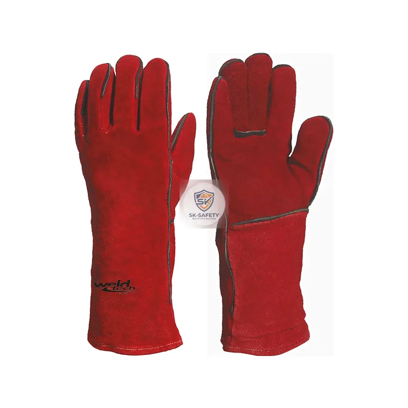 Gants anti-chaleur croûte rouge