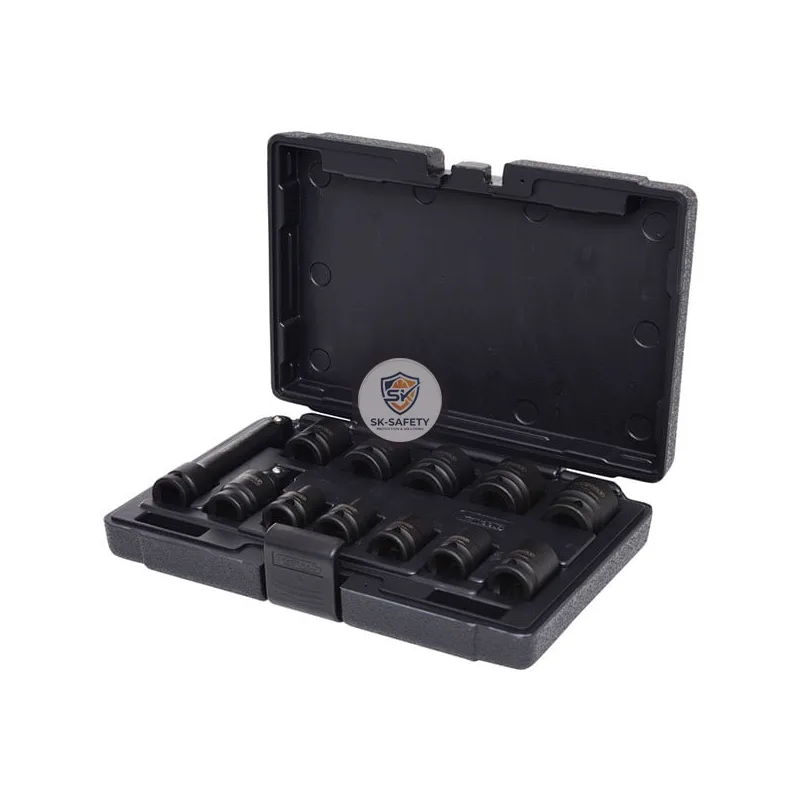 Coffret de douilles à chocs 6 PANS 1/2''