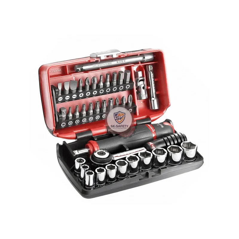 Coffret douille de serrage et de vissage 1/4'' FACOM R2NANOPB