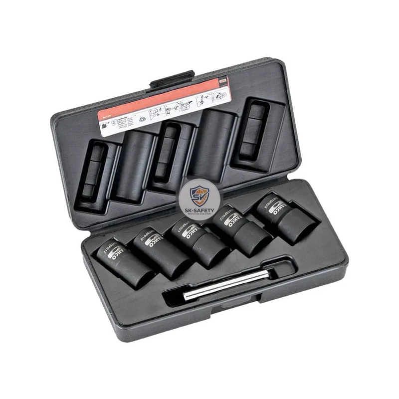 Jeu de douilles à torsion 1/2" 17-24mm