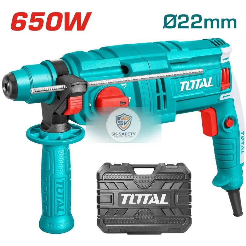 Marteau perforateur 650W SDS-PLUS TOTAL