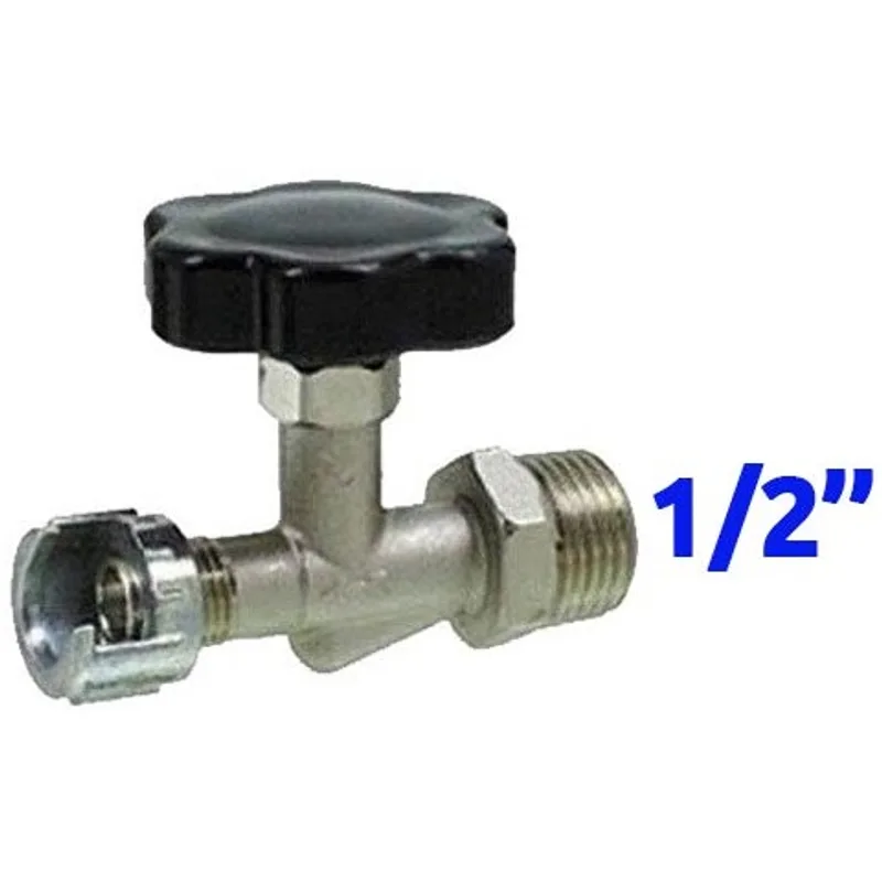 Robinet 1/2" pour circuit pneumatique et compresseurs