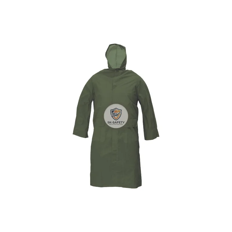 Manteau CETUS imperméable PVC vert