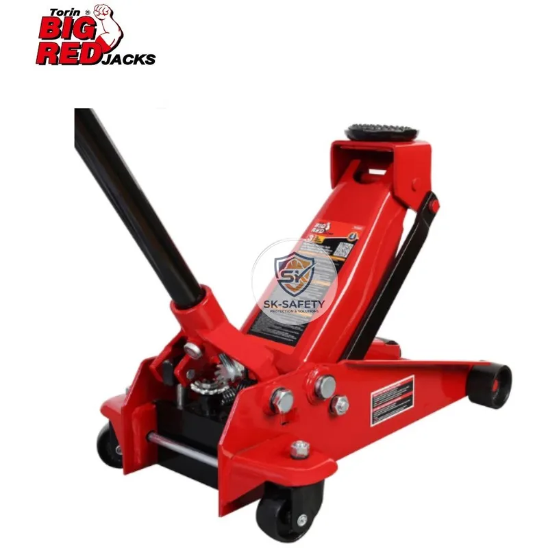 Cric rouleur hydraulique BIG RED 3 tonnes – Simple piston & Double piston
