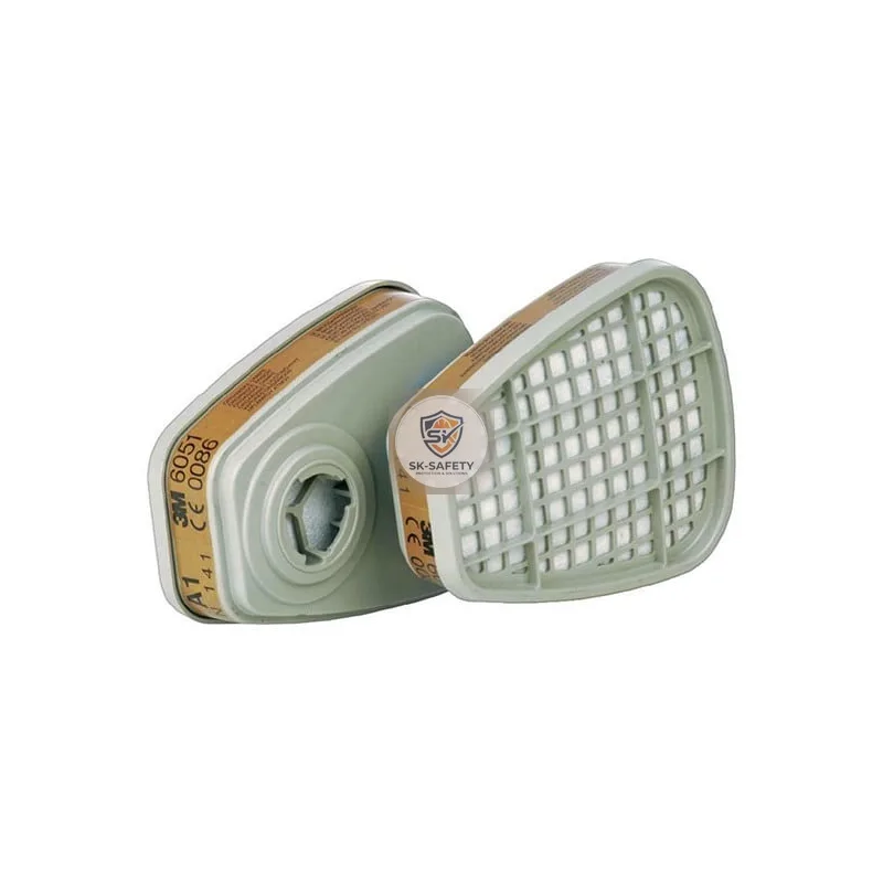 Paire de filtres vapeurs organiques 6051