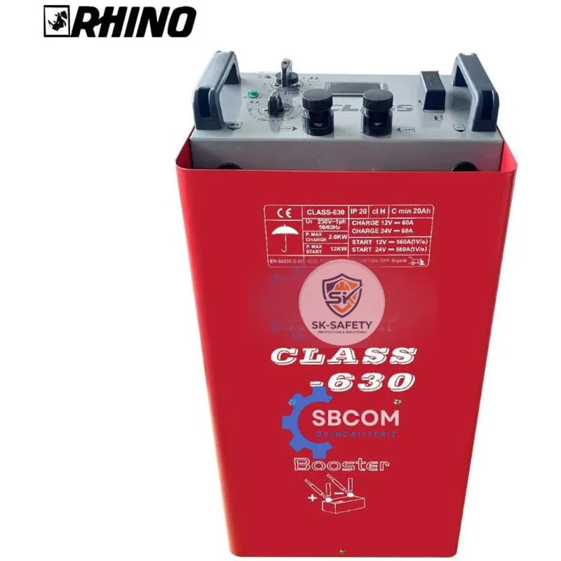 CHARGEUR DÉMARREUR 12/24V RHINO