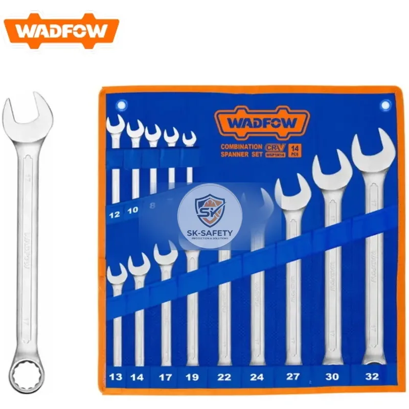 Jeu de clés mixtes WADFOW – 12 pcs & 14 pcs (6 à 32 mm)