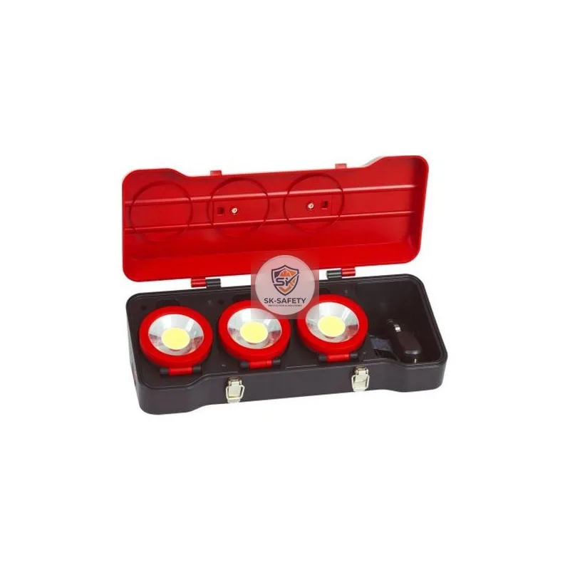 Coffret de 3 projecteurs LEDS 3W