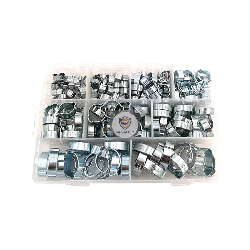 Coffret assortiment de 175 colliers de serrage A 2 oreilles 5-27