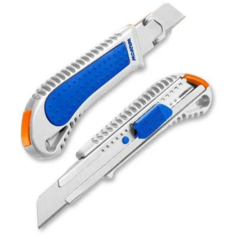 Cutter Aluminium à lame retractable 18mm WADFOW WSK4928