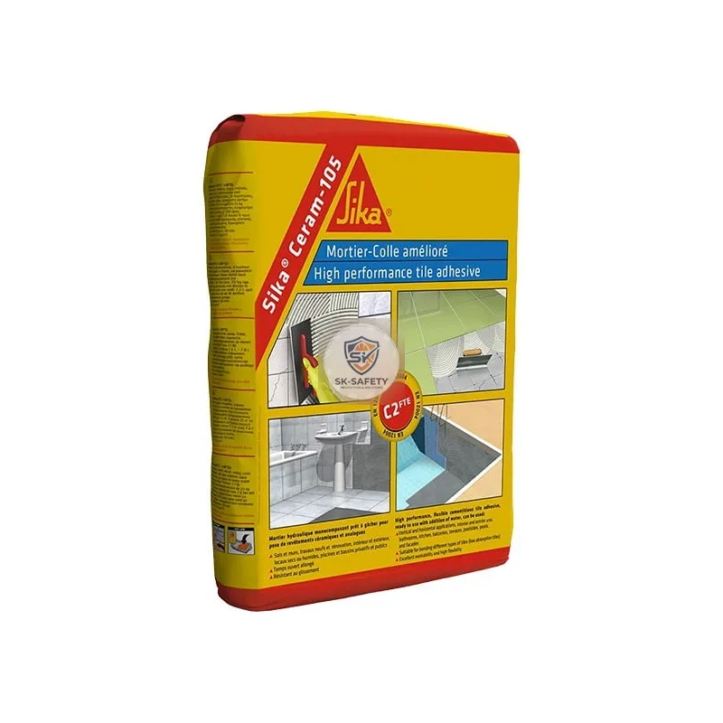 Sikaceram 105 blanc sac 25KG