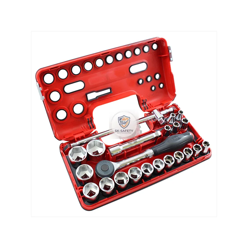 Coffret cliquet manche rotatif et douilles 1/2 6 pans S.360DBOX4PB Facom