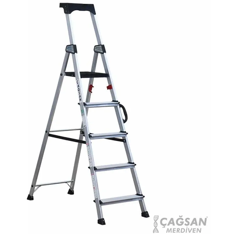 Escabeau Alu Hazar Ha104 5mar
