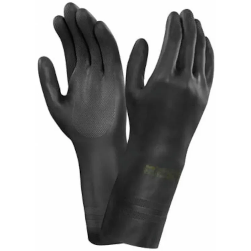 Gant Noire En Neoprene, Avec Doublure En Aerosol