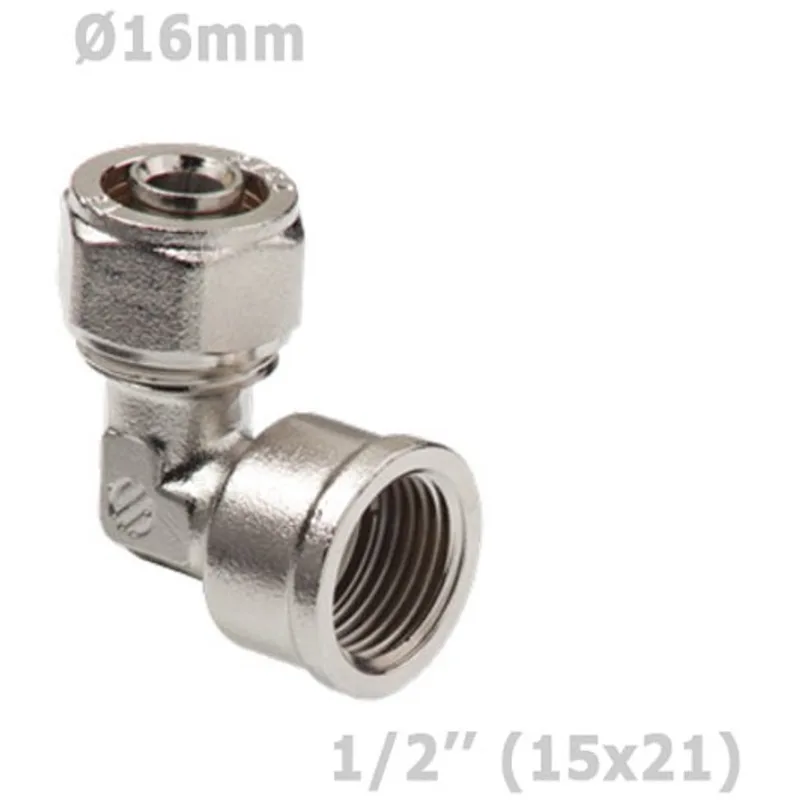 Coude Multicouche à compression Ø16xF1/2" ARCO