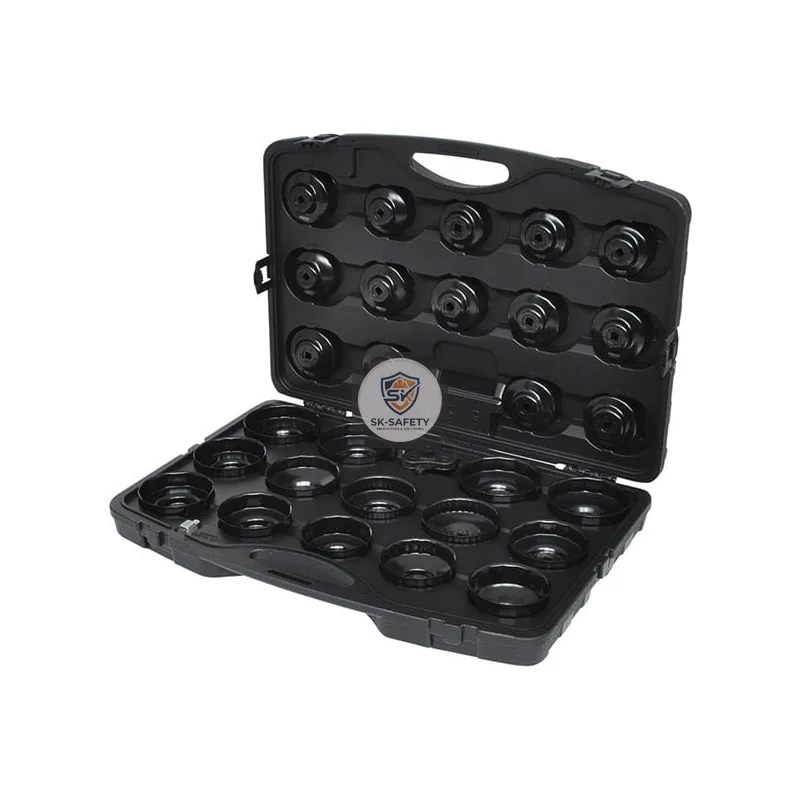 Coffret de cloches pour filtre à huile