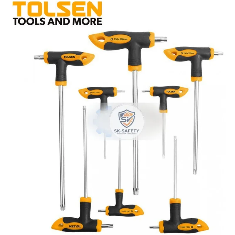 Jeux De 8 Clés Torx en T TOLSEN