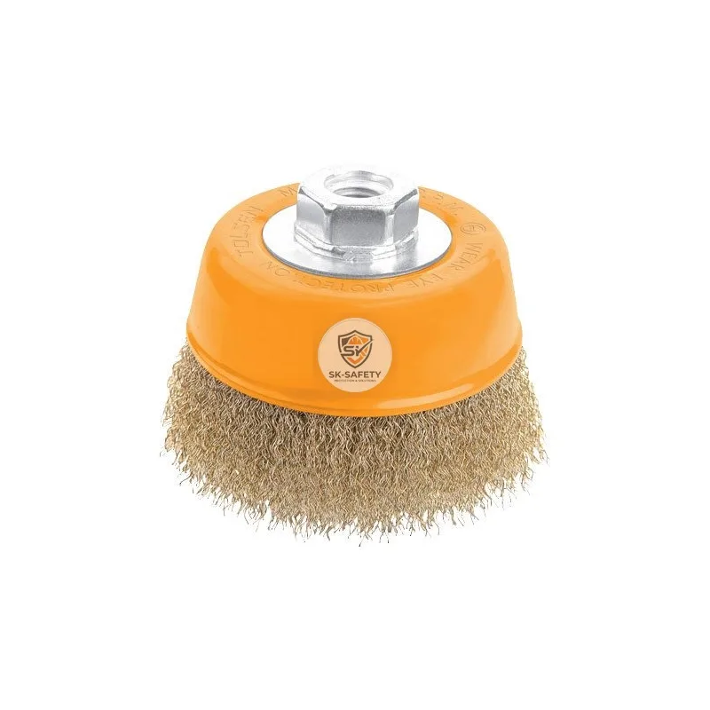 Brosse métallique avec écrou (industriel)