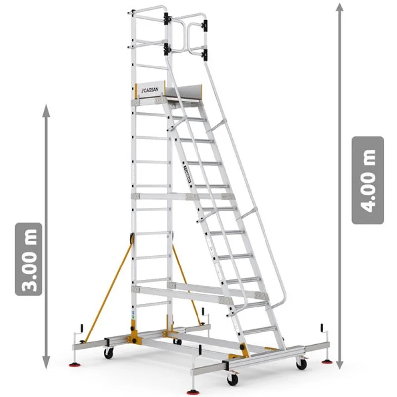 Plateforme de travail roulante VISTA 3.0m CAGSAN