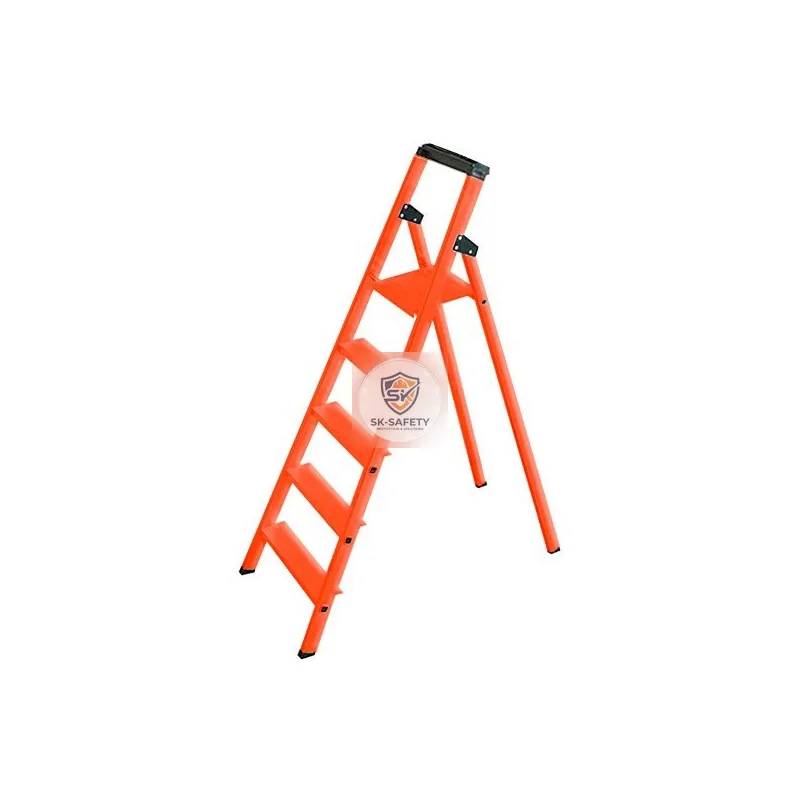 Escabeau en acier ORANGE