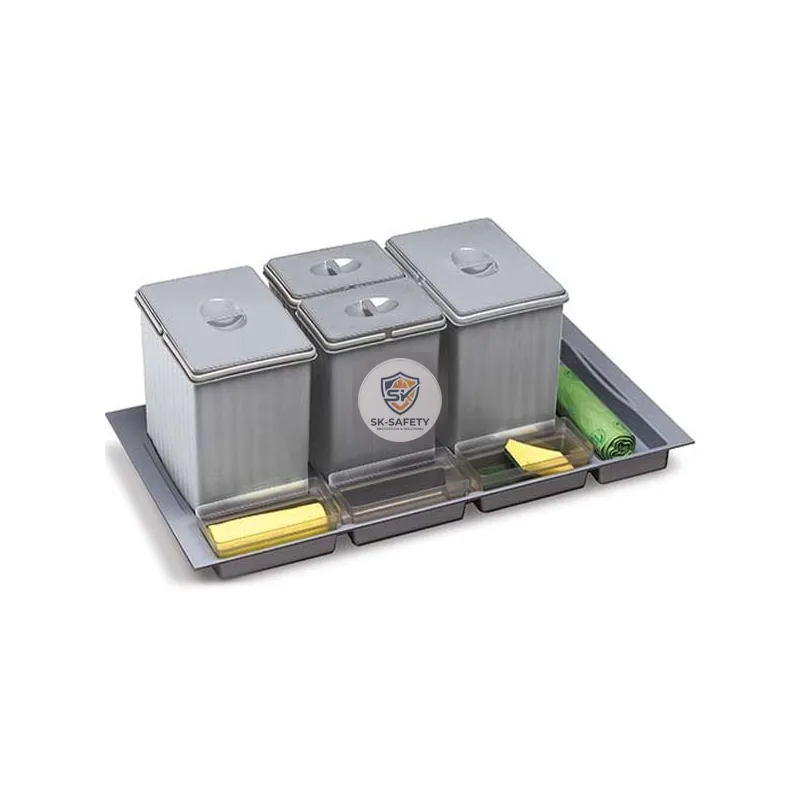 Kit Poubelle Tiroir 906 Gris