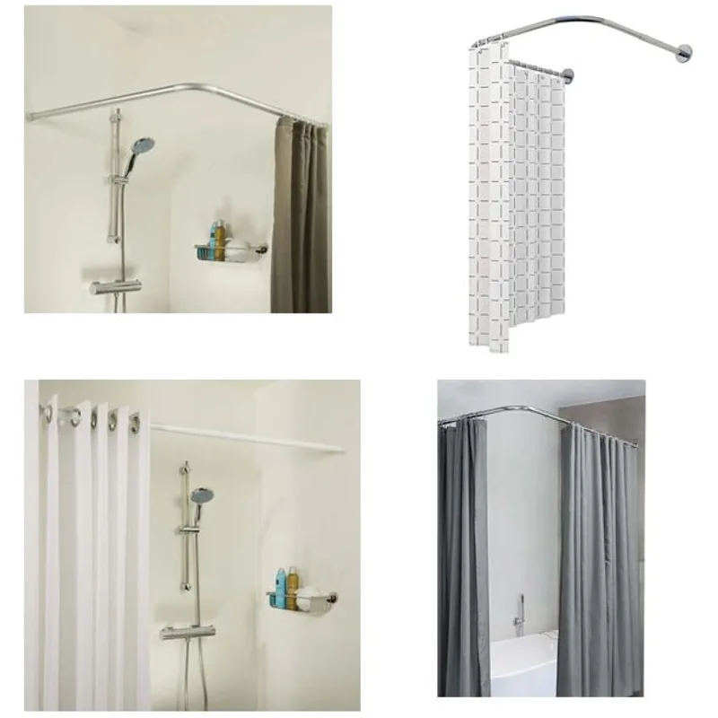Tringle de rideau de douche Multi-positions