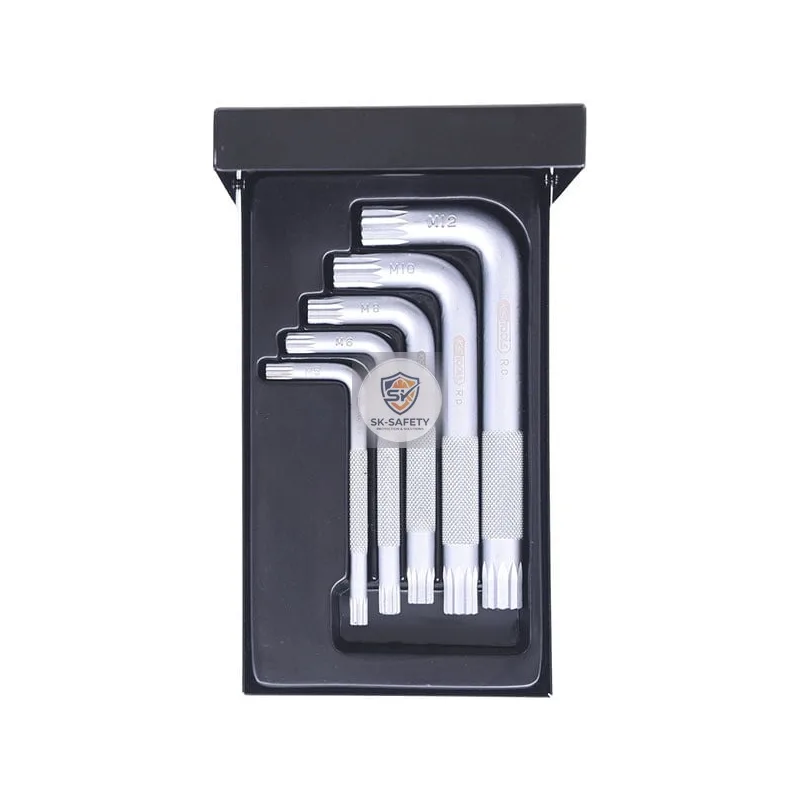 Jeu de 5 clés mâles XZN® courtes