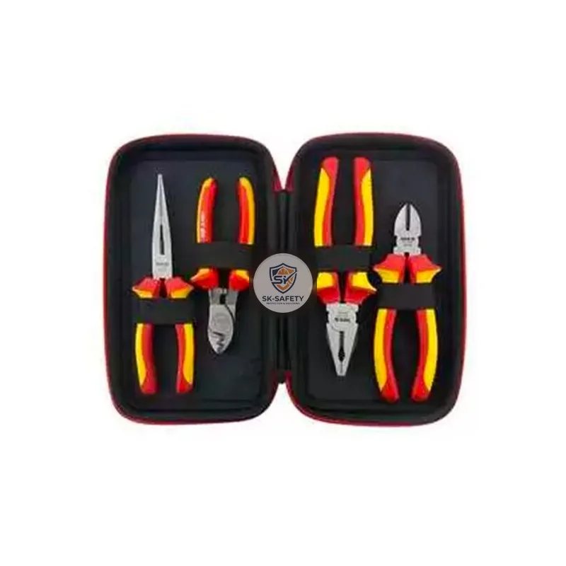 Trousse de 4 pinces isolees VDE 1000V