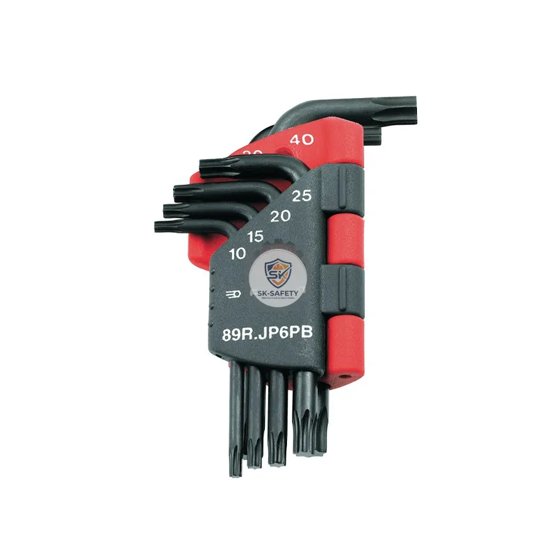 Jeu de 6 clés mâles courtes Tamper-Torx facom 89r.jp6pb