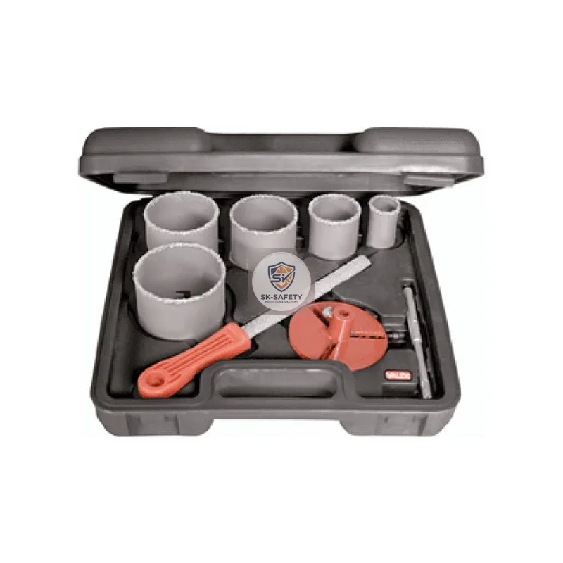 Coffret de 9 pièces de scies trépans