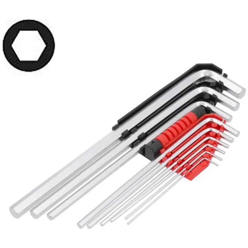Jeu de 9 clés mâles longues HEX 1.5-10mm YATO