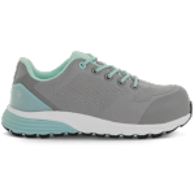 Chaussures de sécurité basses Slalum S1P 7720 Gris/Vert - PARADE