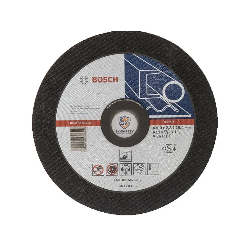 Disque tronçonner plat Expert Métal Bosch