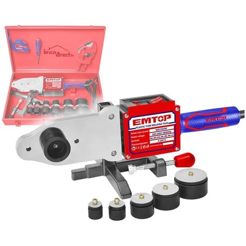 Thermo-soudeuse PPR 1500W EMTOP