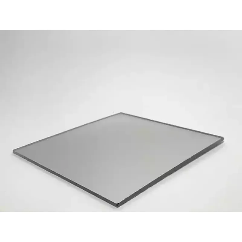 Plaque Plexi Miroir Argent