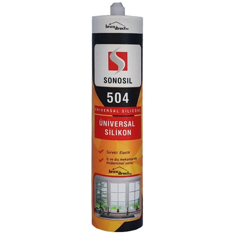 Mastic de Silicone Transparent 280ml SONOSIL