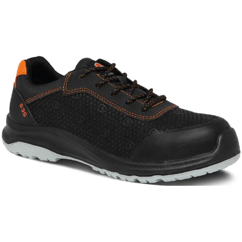 Chaussures de sécurité basses RALLYE 9834 S3S NOIR/ORANGE - PARADE