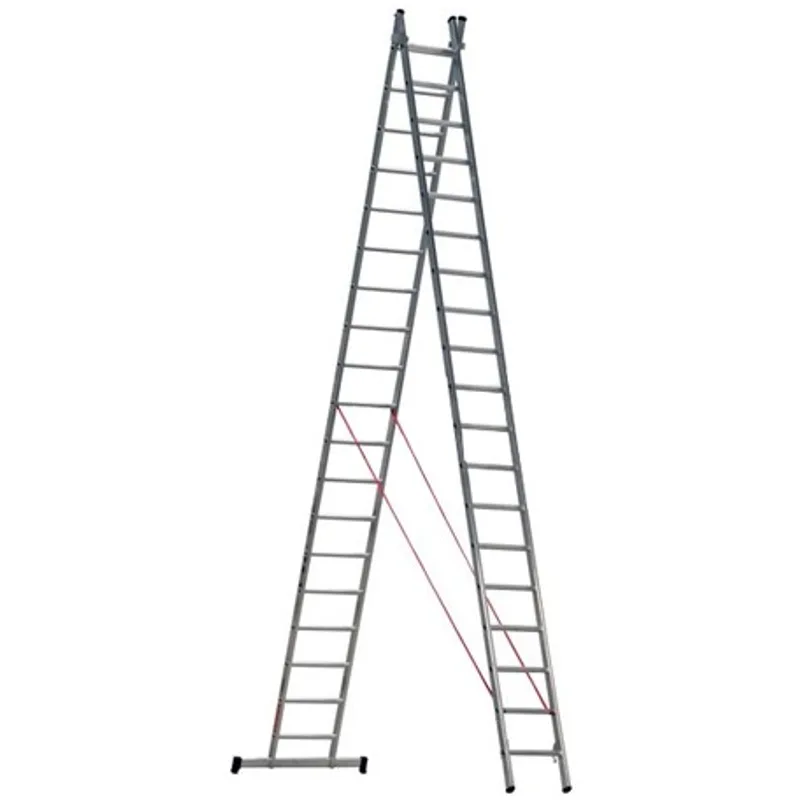 Echelle double en aluminium 2x5m LITAN