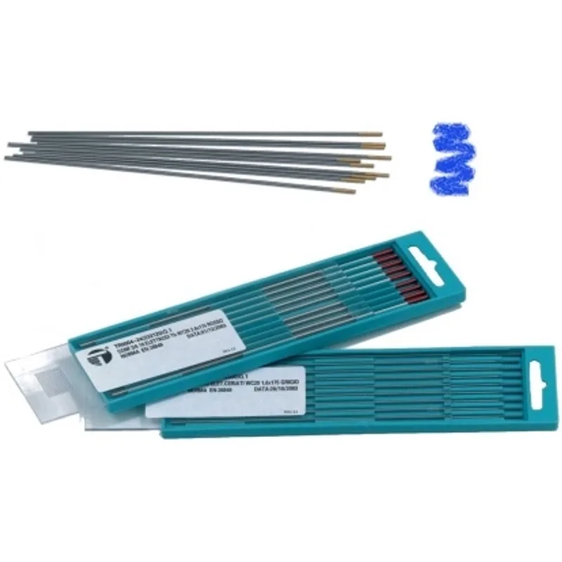 Tungstene Wl20 ø 2,4x150mm Bleu (boite 10)