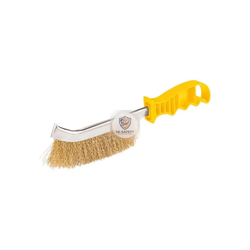 Brosse métallique avec manche