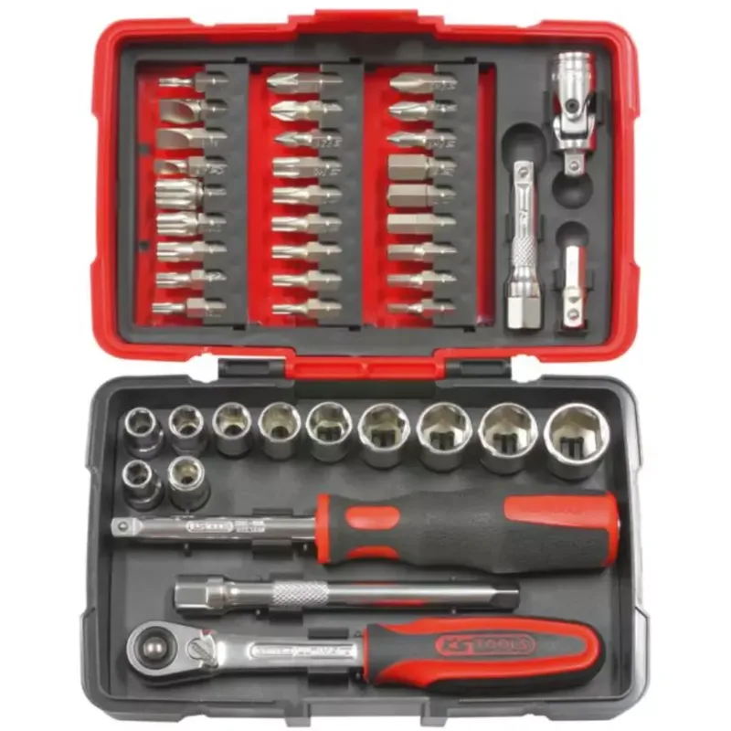 Coffret De Douilles Et Accessoires Ultimate 1/4′′, 44 Pièces