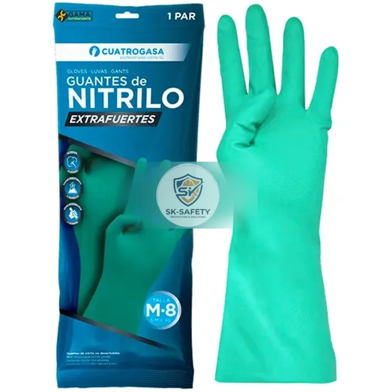Gant Anti-acide T10 Vert (P120)