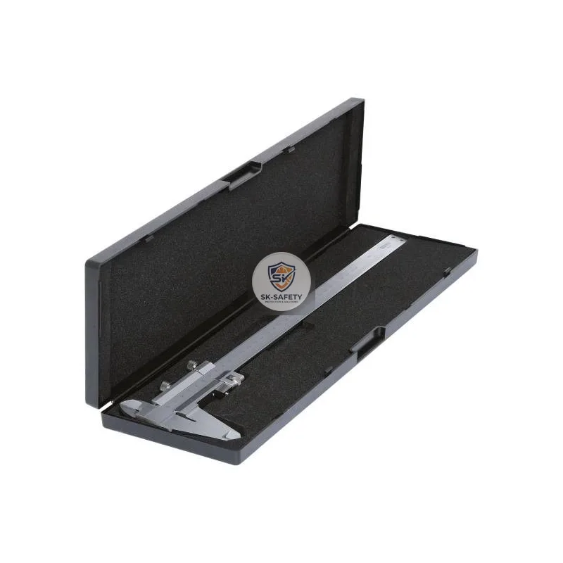 Calibre à coulisse becs doubles inox