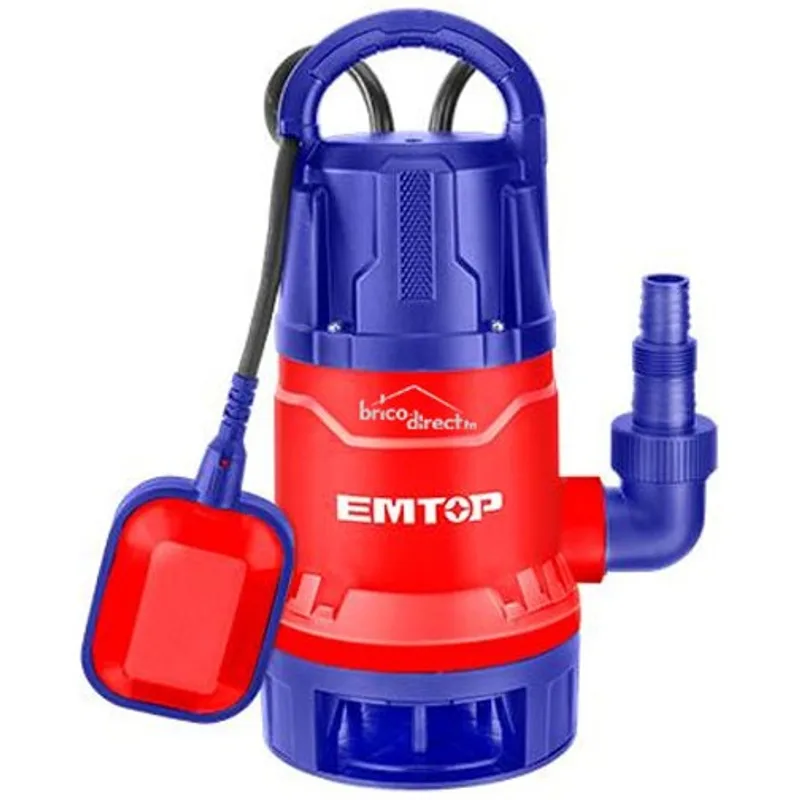 Pompe vide-cave eaux chargées 750W EMTOP