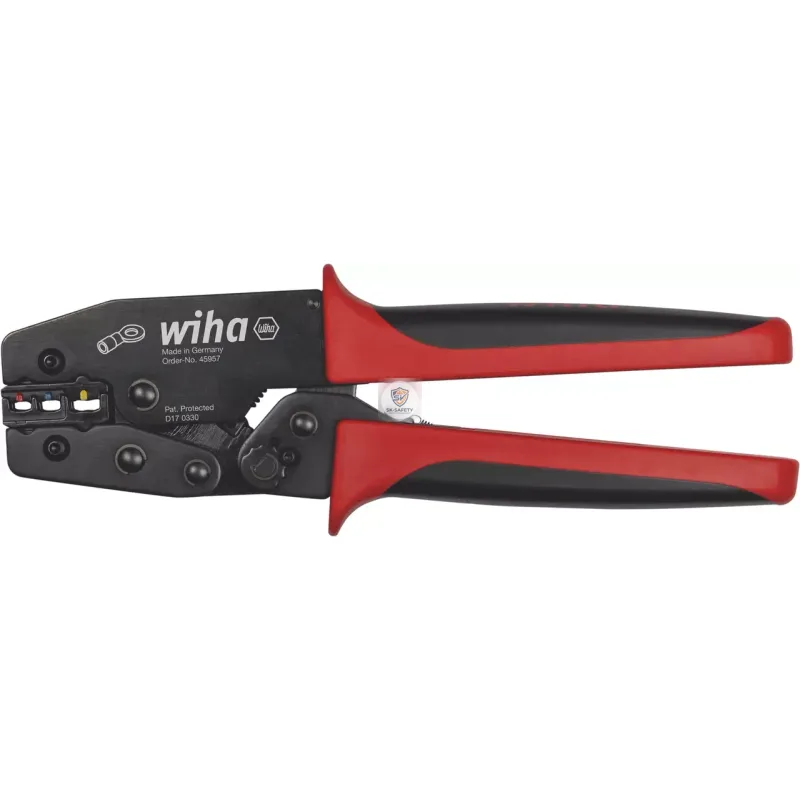 Outil de sertissage pour cosses et contacts isolés 0,5-6 mm² Wiha 45957