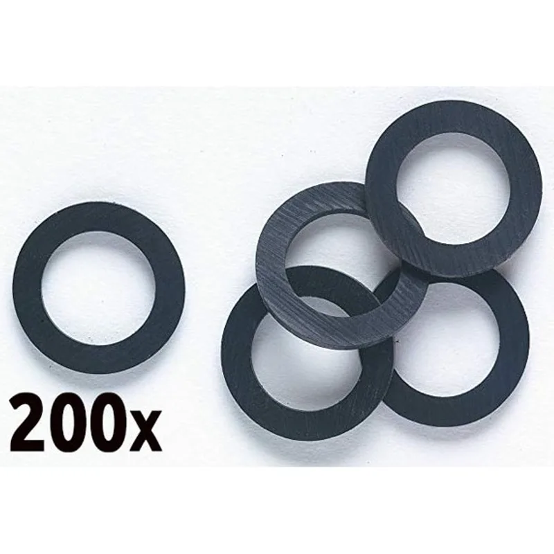 Pack de 200 joints en caoutchouc pour filetage 33x42