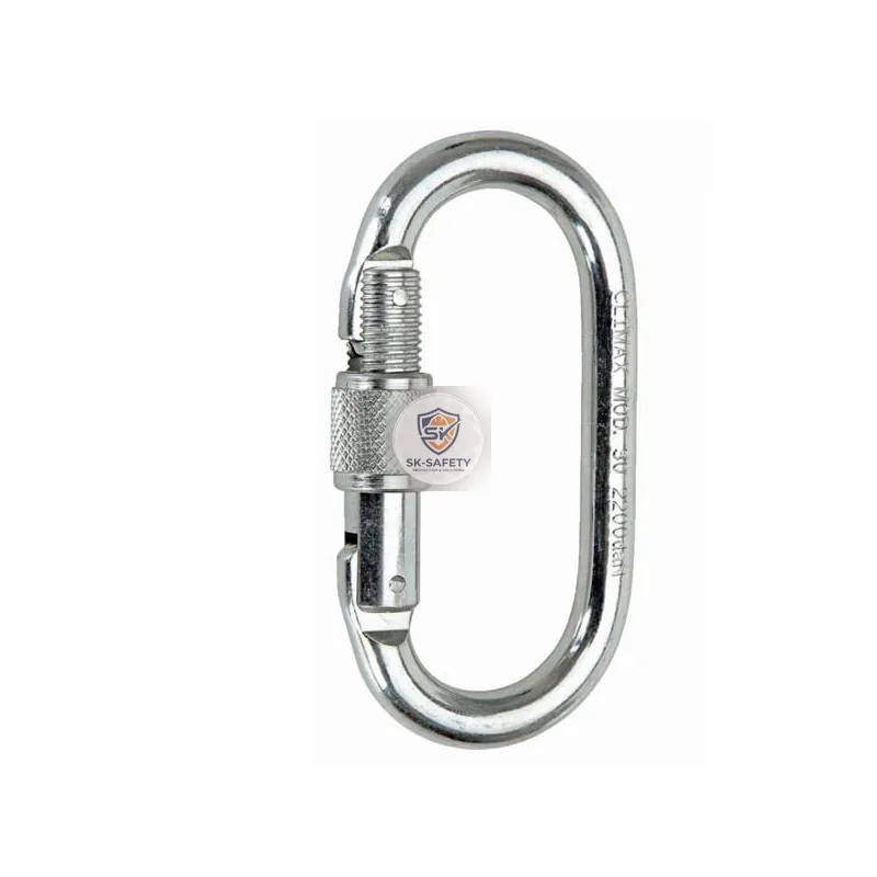 Connecteur ou mousqueton à visser 30