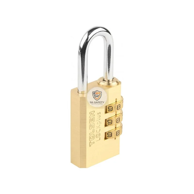 Cadenas en laiton avec code industriel