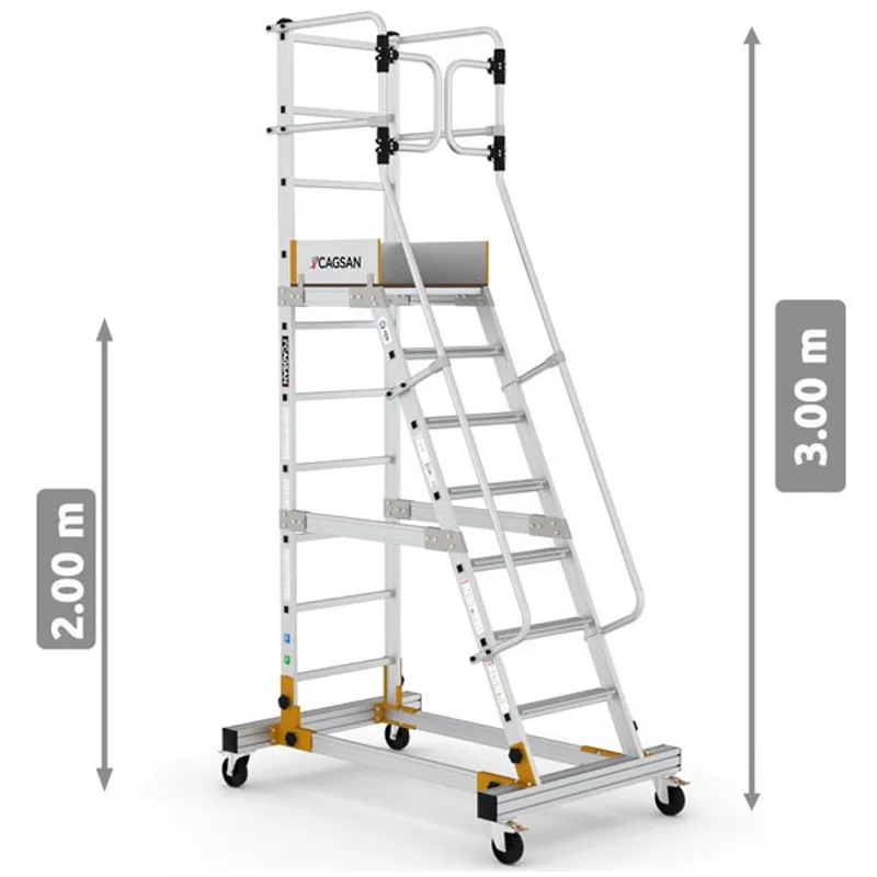 Plateforme de travail roulante VISTA 2.0m CAGSAN