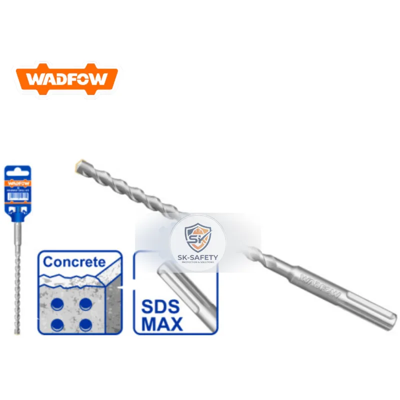 Foret SDS Max WADFOW – Ø 10 à 32 mm (longueurs 280 à 800 mm)